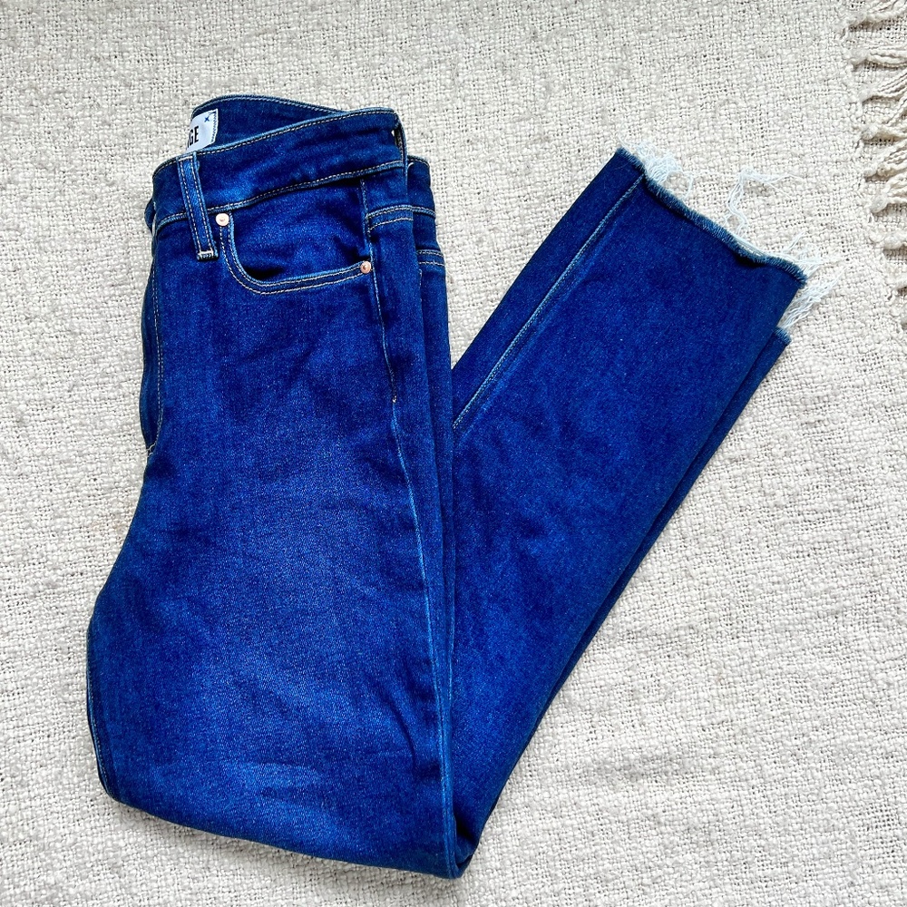 Paige Cindy Crop Size 27 Jeans